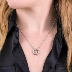 Lucky In Love Necklace - To My Lovely Daughter Happy Mother's Day